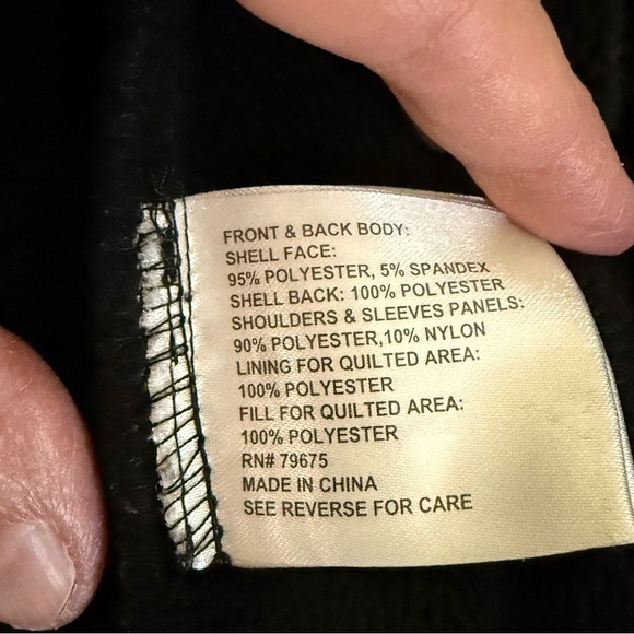 Michael Kors Black Trench Coat asymmetrical zip woman S belted jacket - Picture 12 of 12